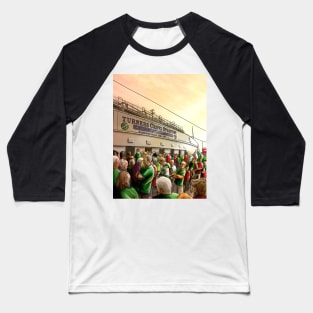 Turners Cross Match Day  Cork City FC League of Ireland Football Print Baseball T-Shirt